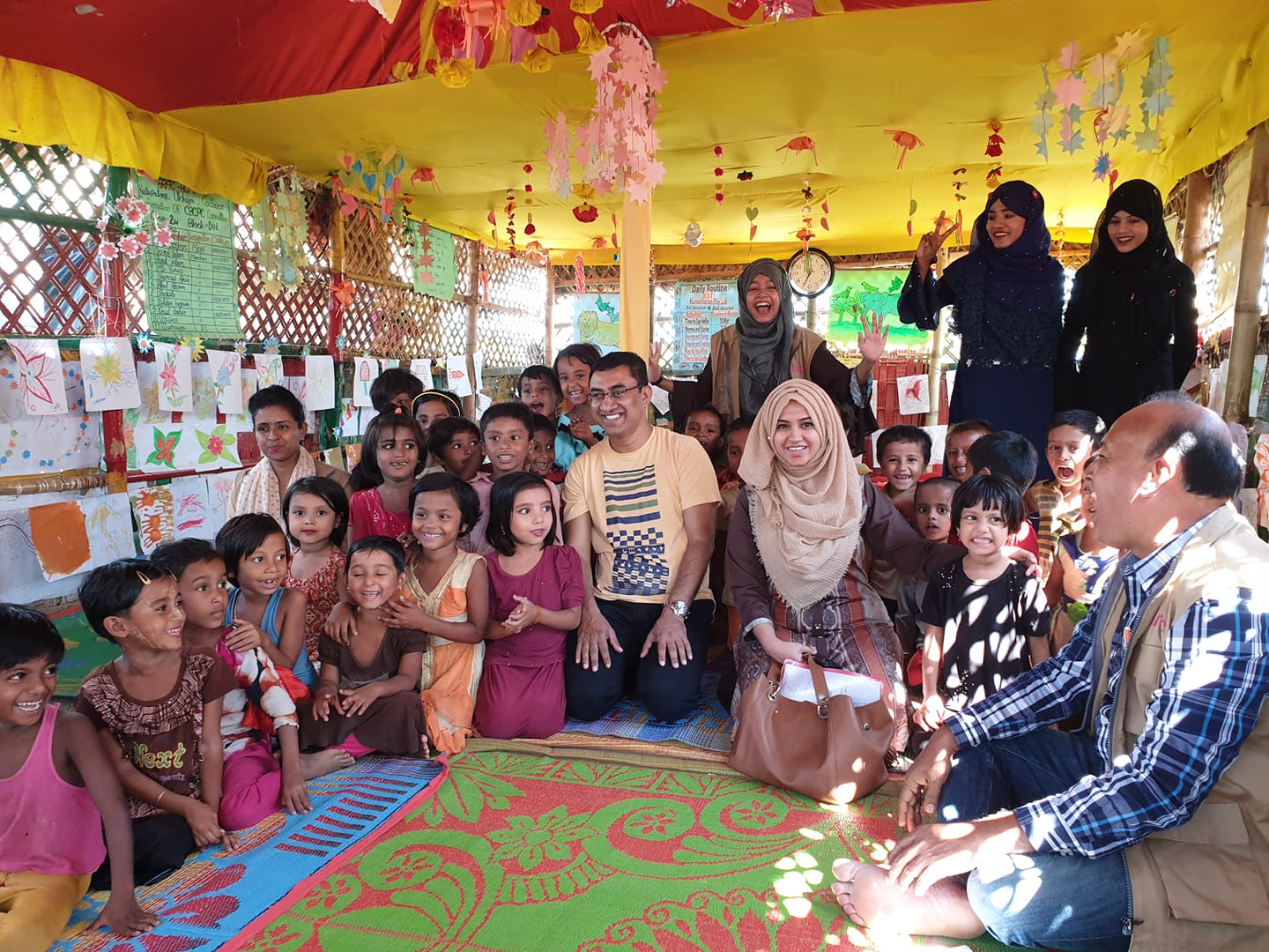 Visit to Rohingya Refugee Camps – Early Childhood Development and Mental Health Project